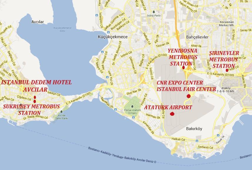 Istanbul Dedem Hotel - Avcilar 外观 照片